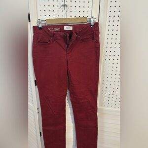 Sonoma Slim Skinny Jeans in Deep Wine